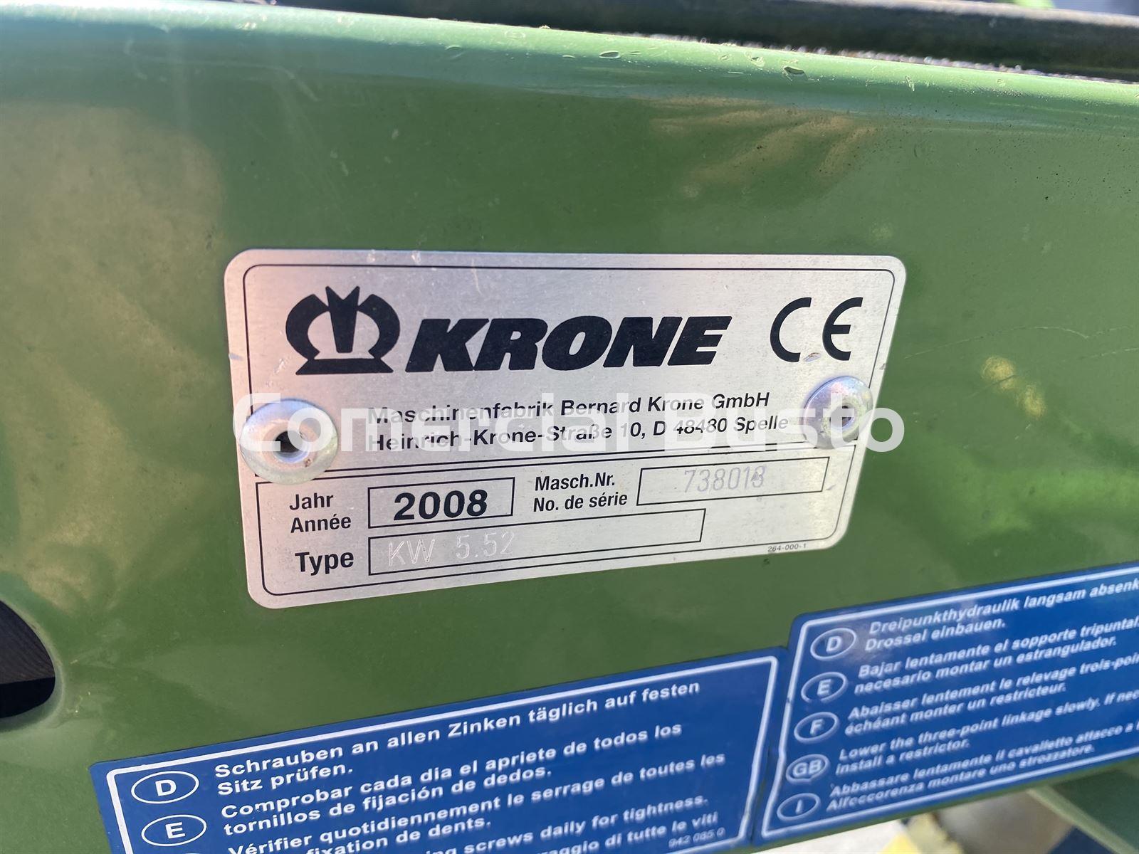 Henificador KRONE KW 5.52__CBA - Imagen 9